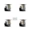 Service Caster Nylon Swvl TP Light Duty Floor Leveling Caster w/1.97" Diameter BLK Wheels, 4PK SCC-TPLV20S50-NYR-330-4 - alternate 1